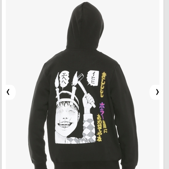 (Last One) Junji Ito Zip Hoodie - Picture 3 of 7